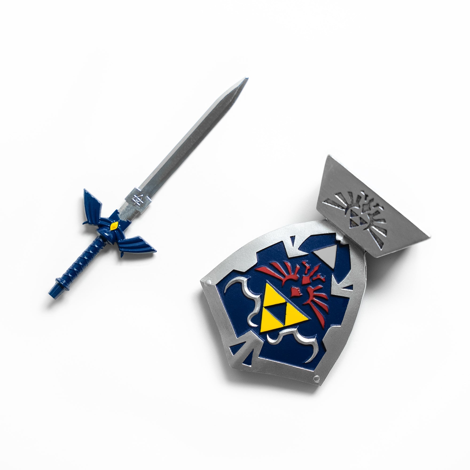 Link's Master Sword and Hylian Shield Letter Opener Video Game Sword - Tophatter Daily Deals